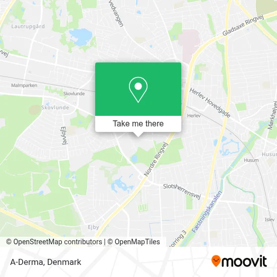 A-Derma map