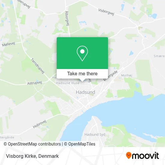 Visborg Kirke map