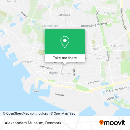 Aleksanders Museum map