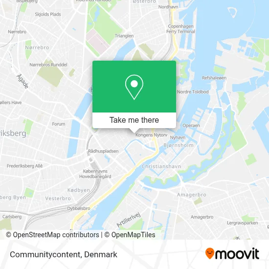 Communitycontent map