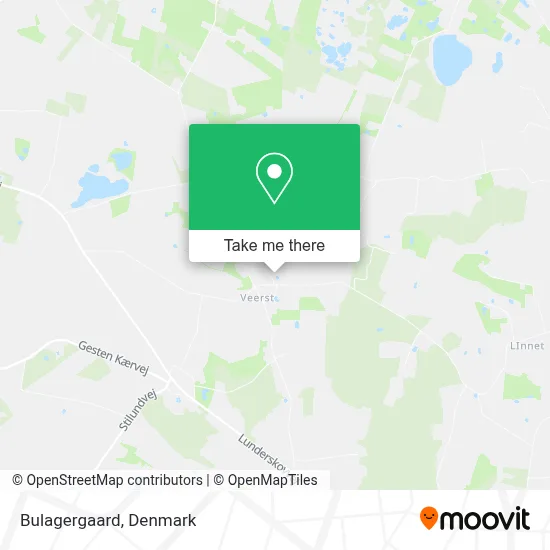 Bulagergaard map