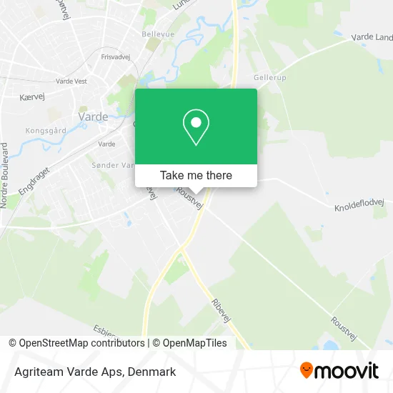 Agriteam Varde Aps map
