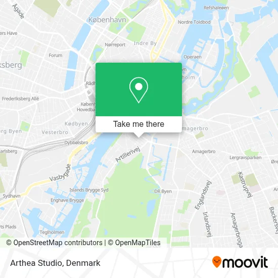 Arthea Studio map