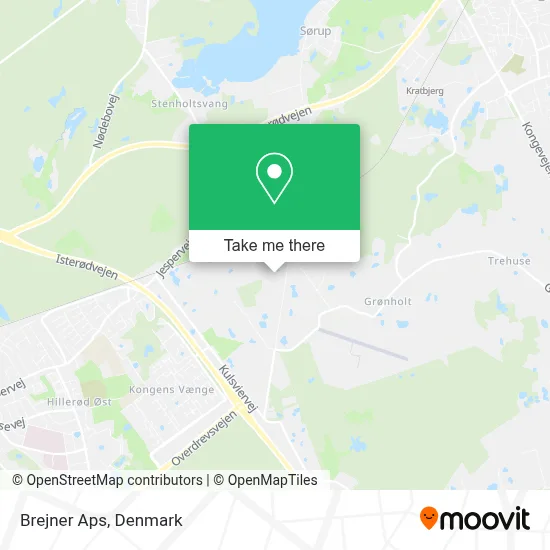 Brejner Aps map