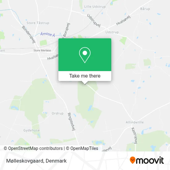 Mølleskovgaard map