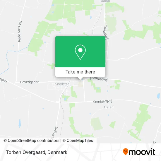 Torben Overgaard map