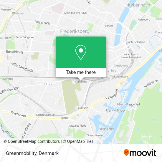 Greenmobility map