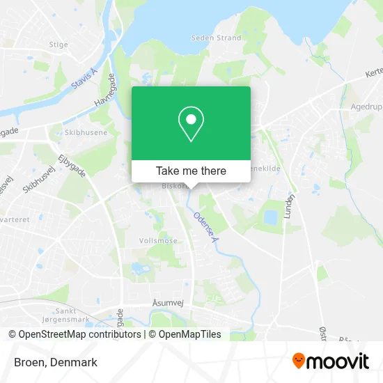 Broen map