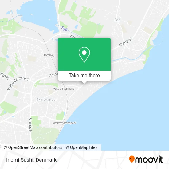 Inomi Sushi map