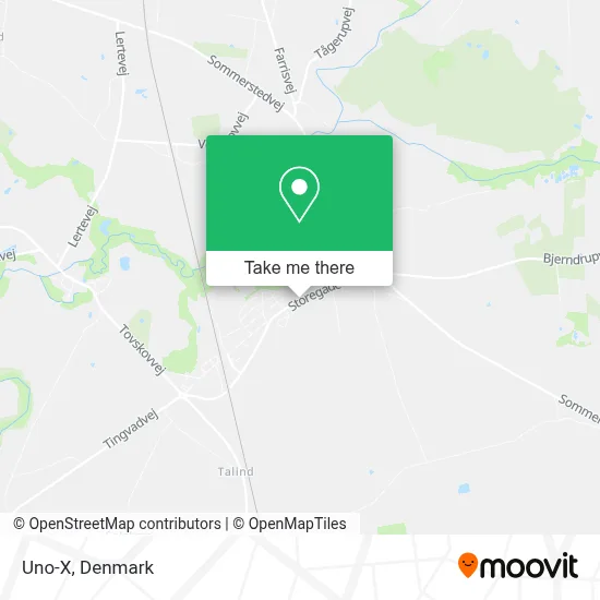 Uno-X map