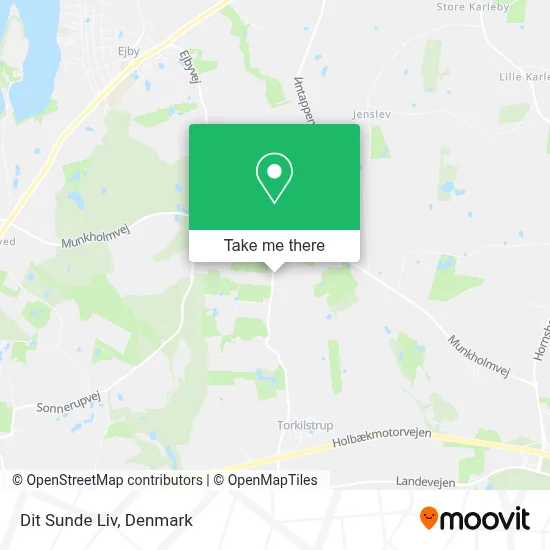 Dit Sunde Liv map