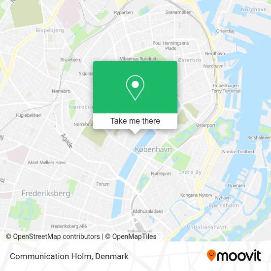 Communication Holm map