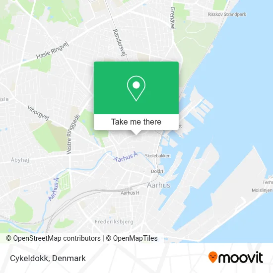 Cykeldokk map