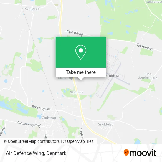 Air Defence Wing map