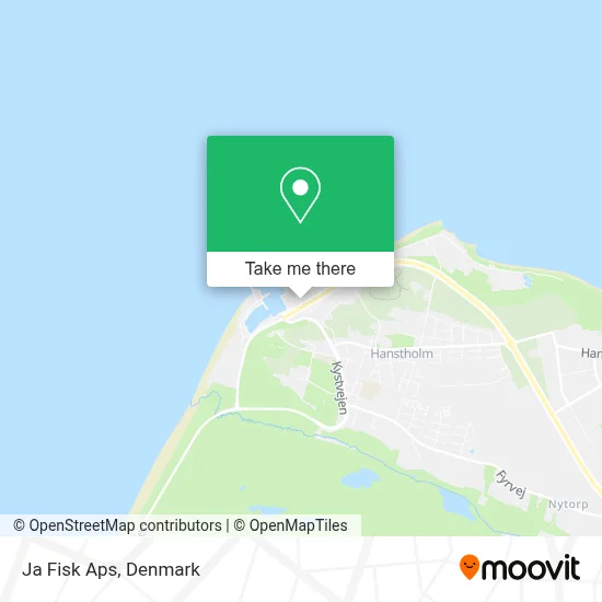 Ja Fisk Aps map