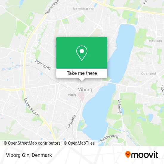 Viborg Gin map