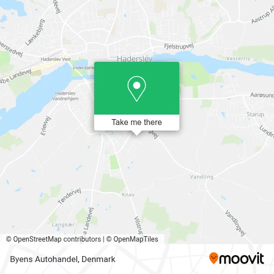 Byens Autohandel map