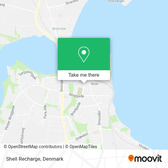 Shell Recharge map