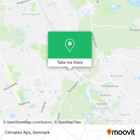 Climates Aps map