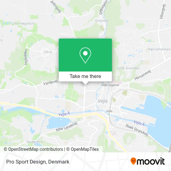 Pro Sport Design map