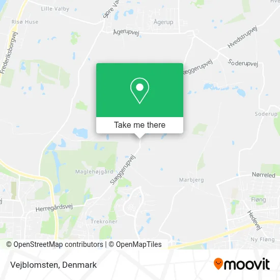 Vejblomsten map
