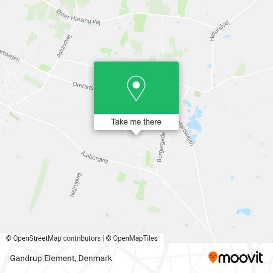 Gandrup Element map