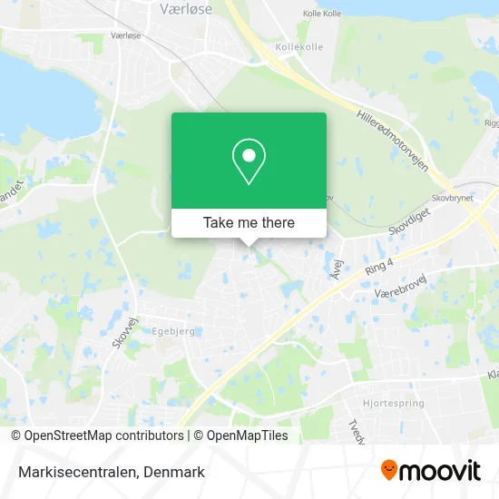 Markisecentralen map