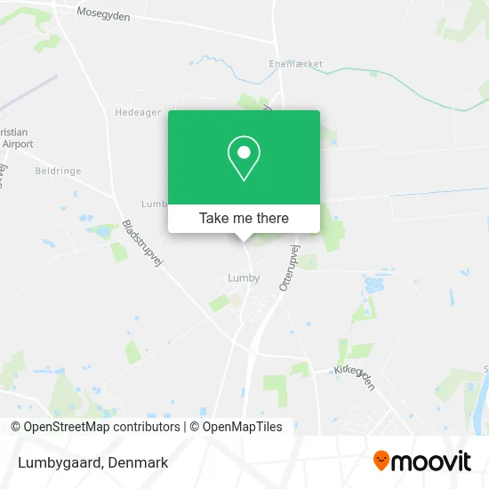 Lumbygaard map