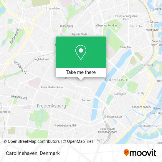 Carolinehaven map