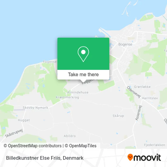 Billedkunstner Else Friis map