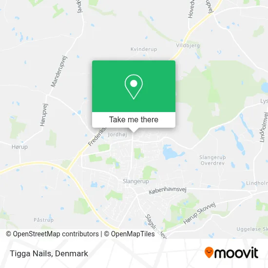Tigga Nails map