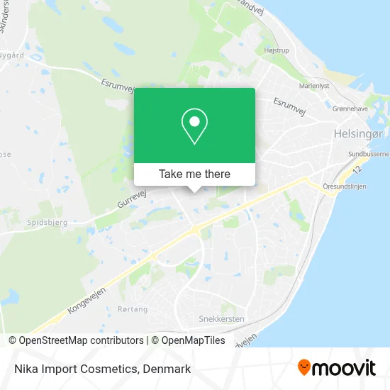 Nika Import Cosmetics map