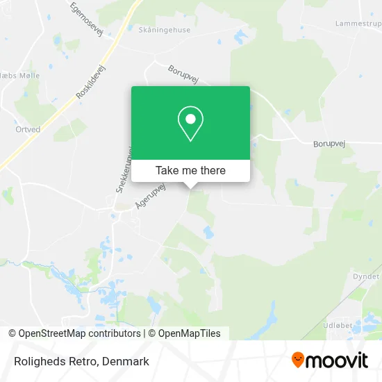 Roligheds Retro map