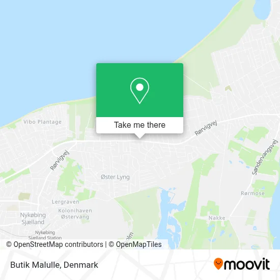 Butik Malulle map