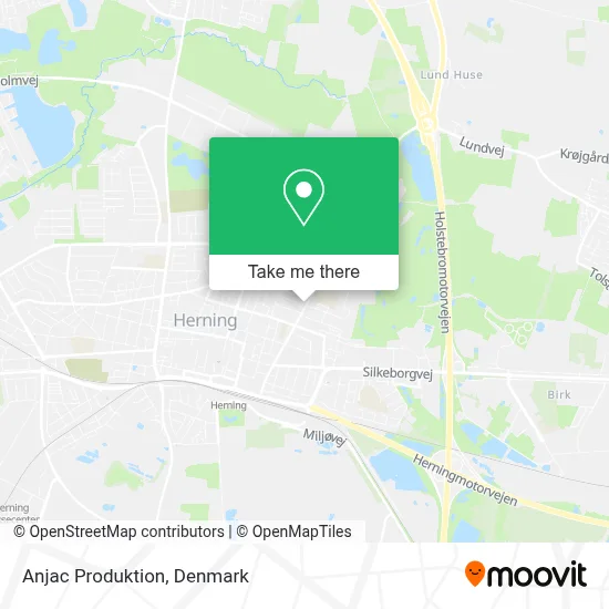 Anjac Produktion map