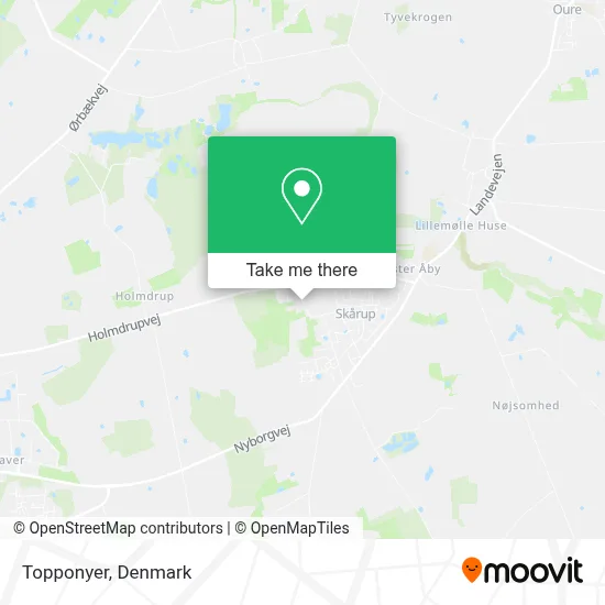Topponyer map