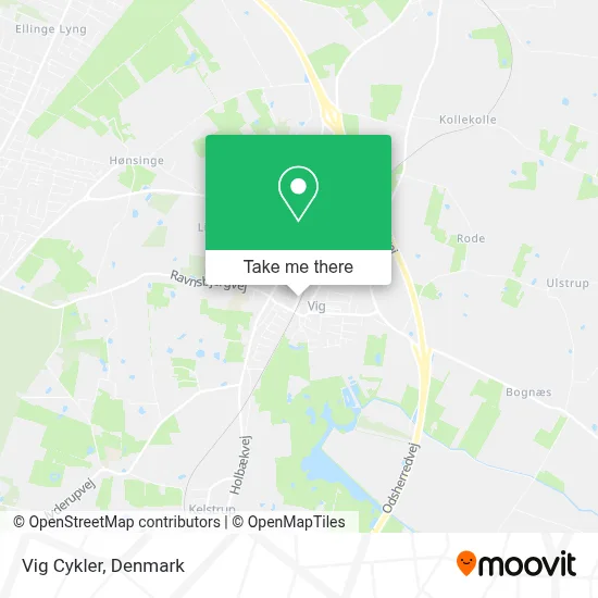 Vig Cykler map