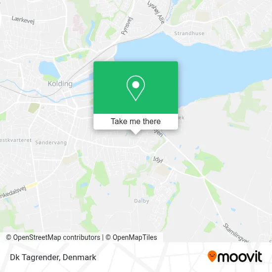 Dk Tagrender map