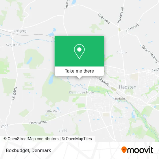 Boxbudget map
