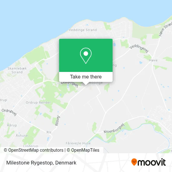 Milestone Rygestop map