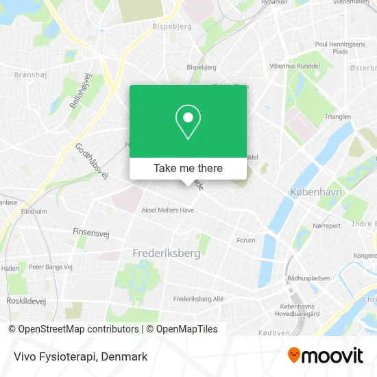 Vivo Fysioterapi map