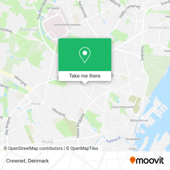 Crewnet map