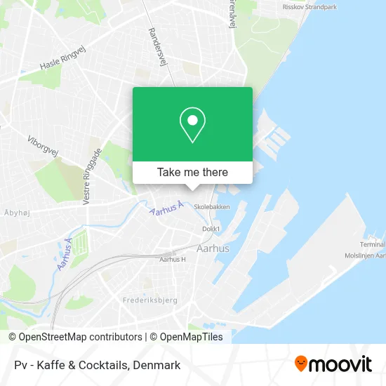 Pv - Kaffe & Cocktails map