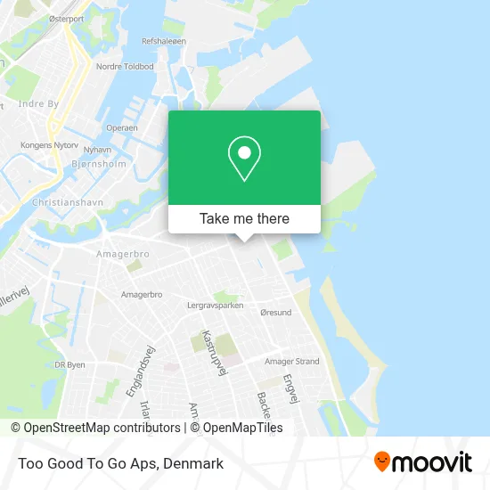 Too Good To Go Aps map
