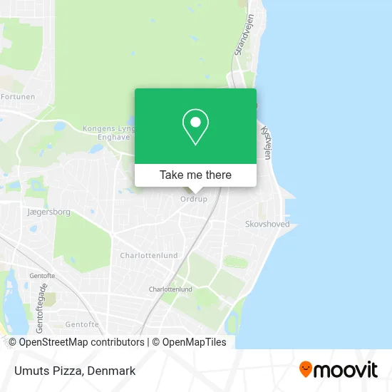 Umuts Pizza map