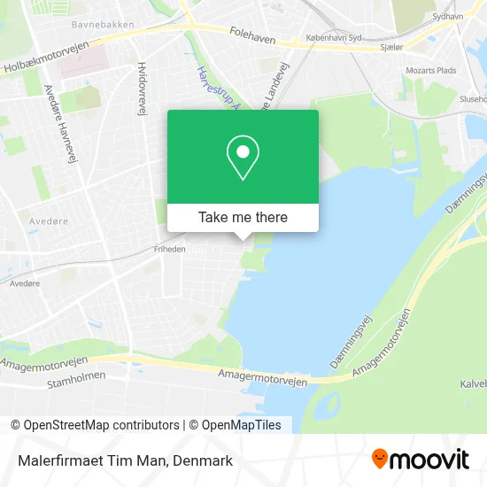 Malerfirmaet Tim Man map