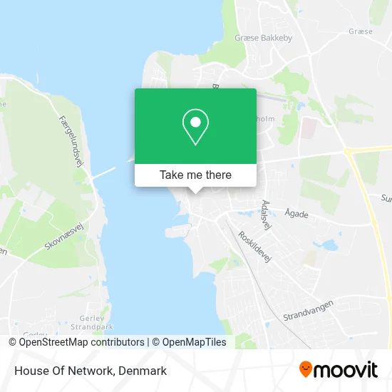 House Of Network map
