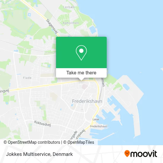 Jokkes Multiservice map