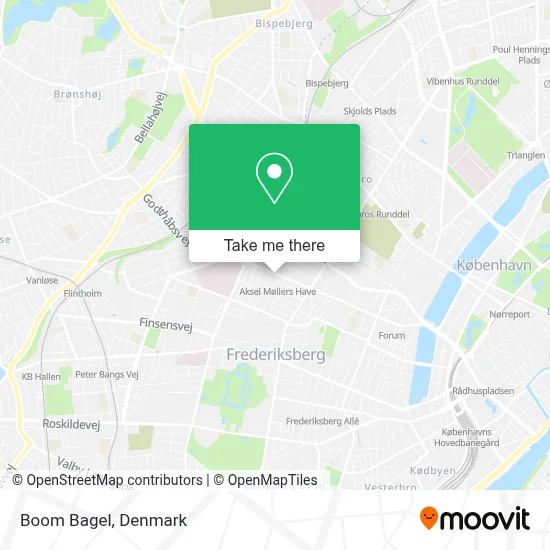 Boom Bagel map