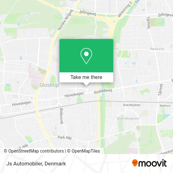 Js Automobiler map